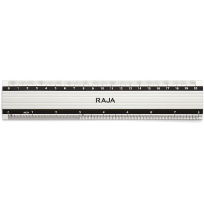 Rgle Raja - aluminium - 20 cm