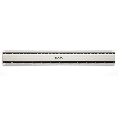 Rgle Raja - aluminium - 30 cm