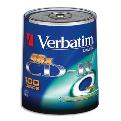 CD-R Verbatim - 700 mo - 52x 