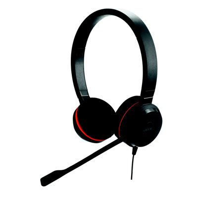 Casque filaire st�r�o Jabra avec