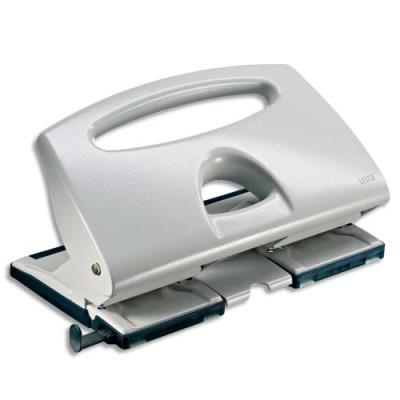 Perforateur 4 trous Leitz - gris 