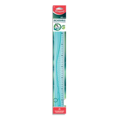 Rgle plate Maped - plastique