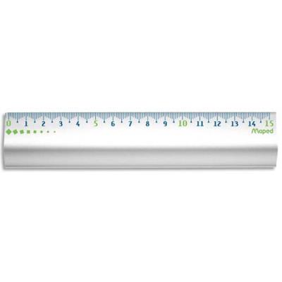 Rgle plate Maped en aluminium 