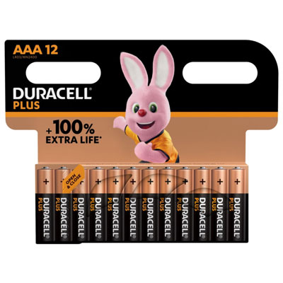 Pile alcaline AAA / LR3 Duracell