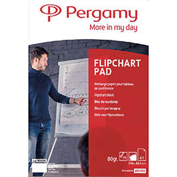 Recharge papier chevalets Pergamy