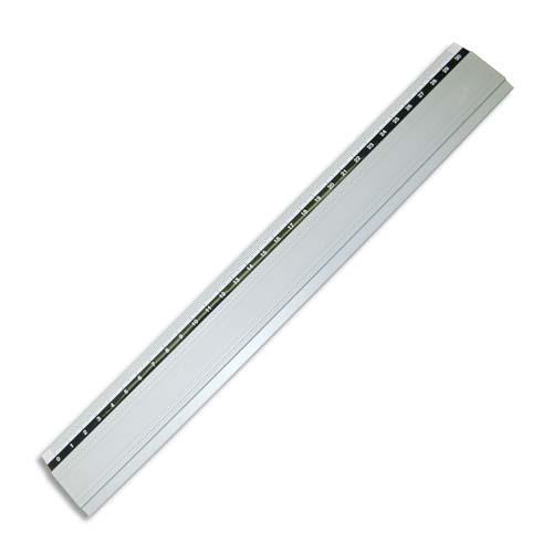 Rgle de dcoupe Safetool - aluminium anodise - 30 cm - barre antidrapante