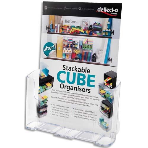 Porte brochure A4 vertical une case A4