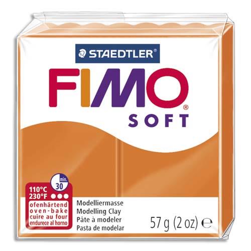 Pte  cuire Fimo Soft 56 g / Orange