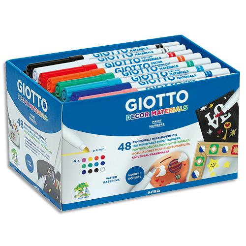 Bote de 48 feutres de coloriage Giotto Dcor