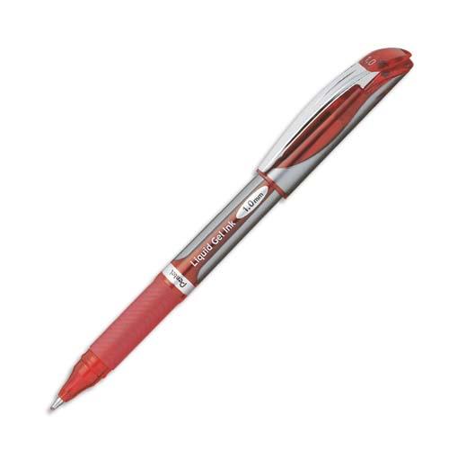 Roller Pentel Energel BL60 - pointe mtal - pointe 1 mm - rouge