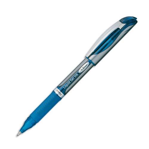 Roller Pentel Energel BL60 - pointe mtal - pointe 1 mm - bleu