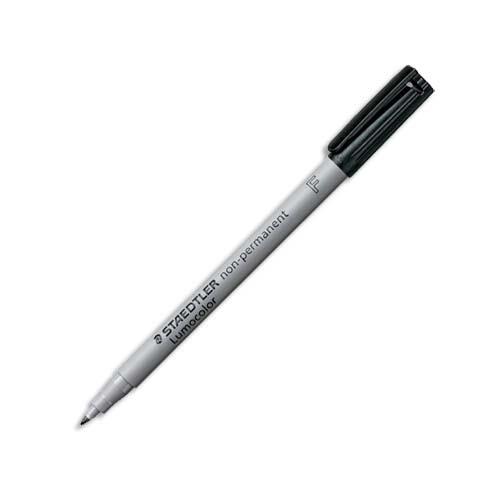 Feutre Staedtler Lumocolor - fin 0.6 mm - soluble noir