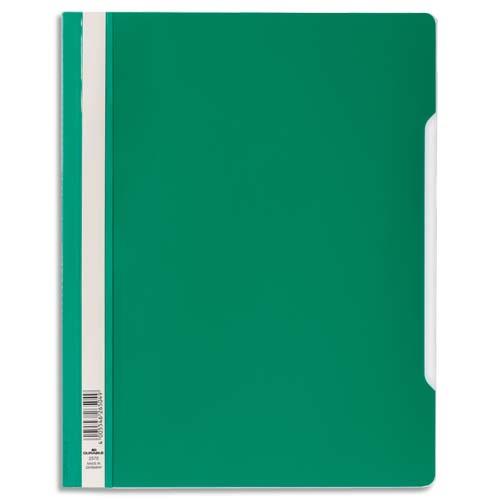 Chemise de prsentation  lamelles Durable en PVC - 24 x 31 cm - vert