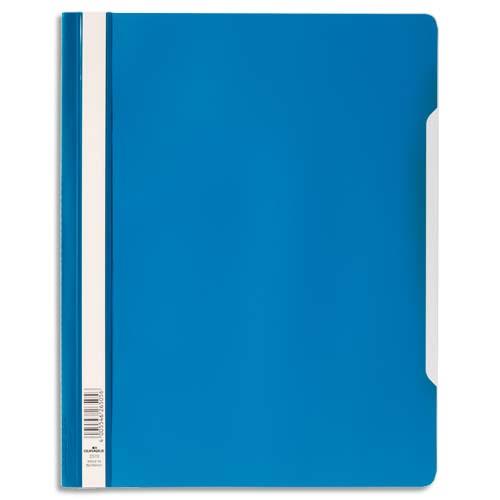 Chemise de prsentation  lamelles Durable en PVC - 24 x 31 cm - bleu