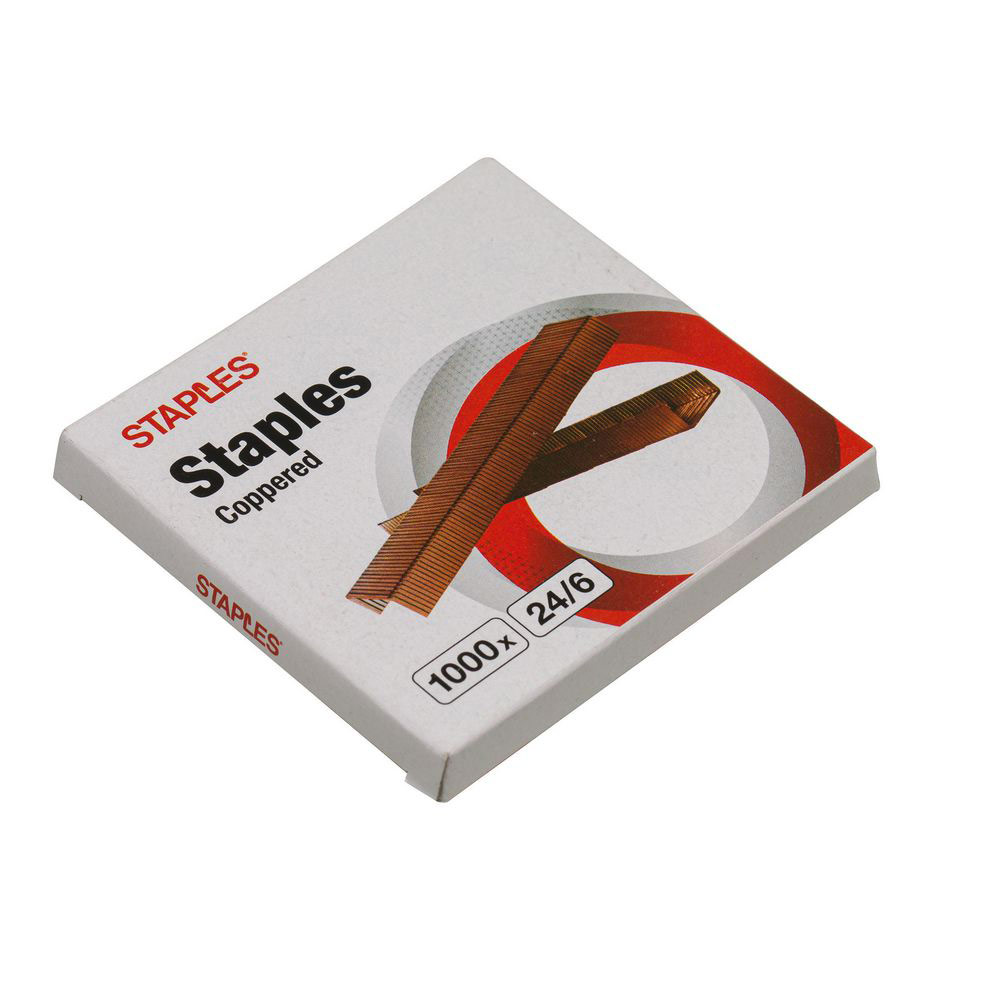 Agrafes 24/6, 1000 Agrafes De Matelassage Or Rose Standard 12