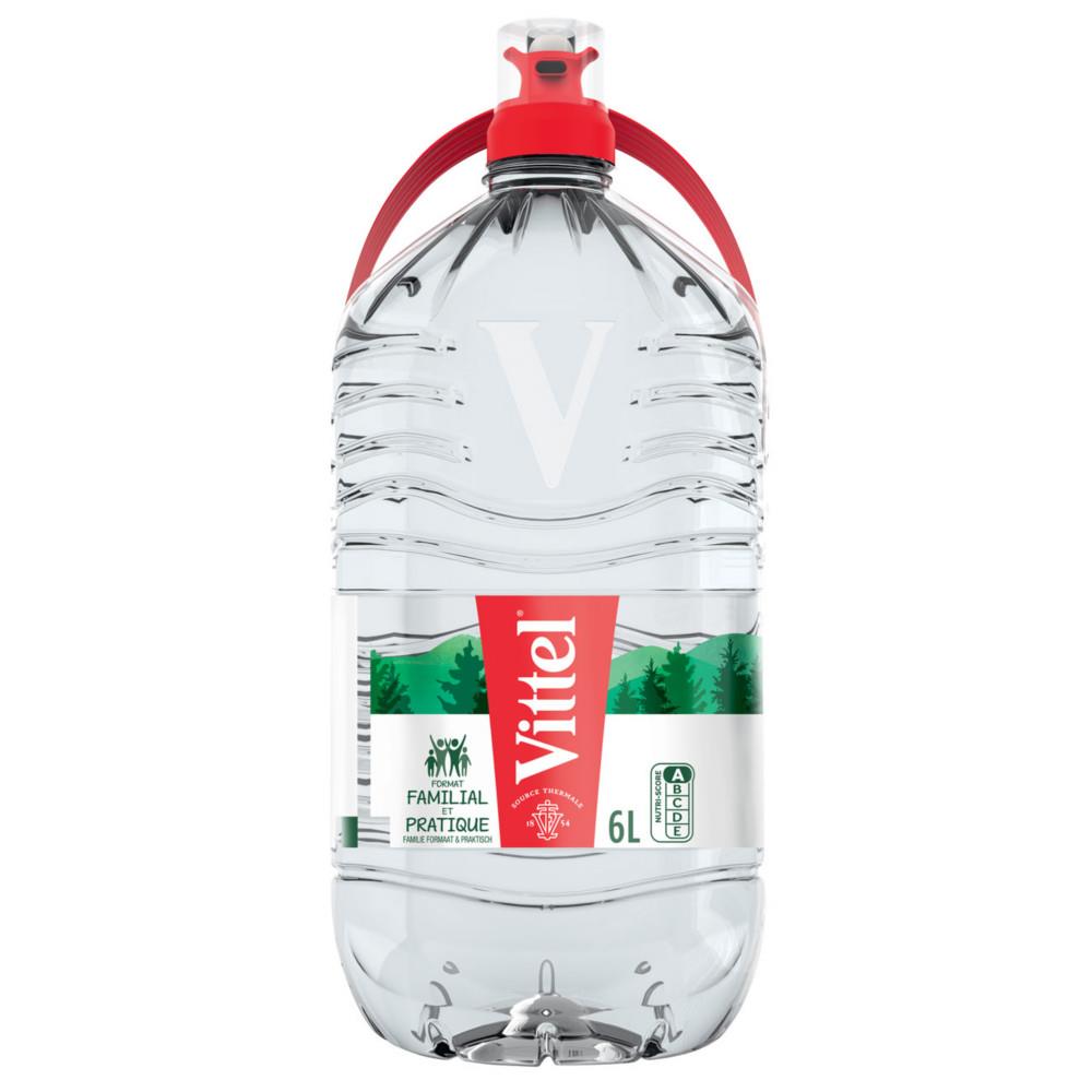 Eau min�rale Vittel naturelle - Eau plate - Bonbonne de 6 L