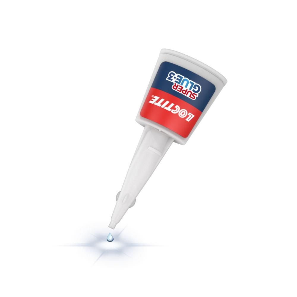 Super Glue 3 - Colle instantane liquide - embout de prcision - en flacon de 5g