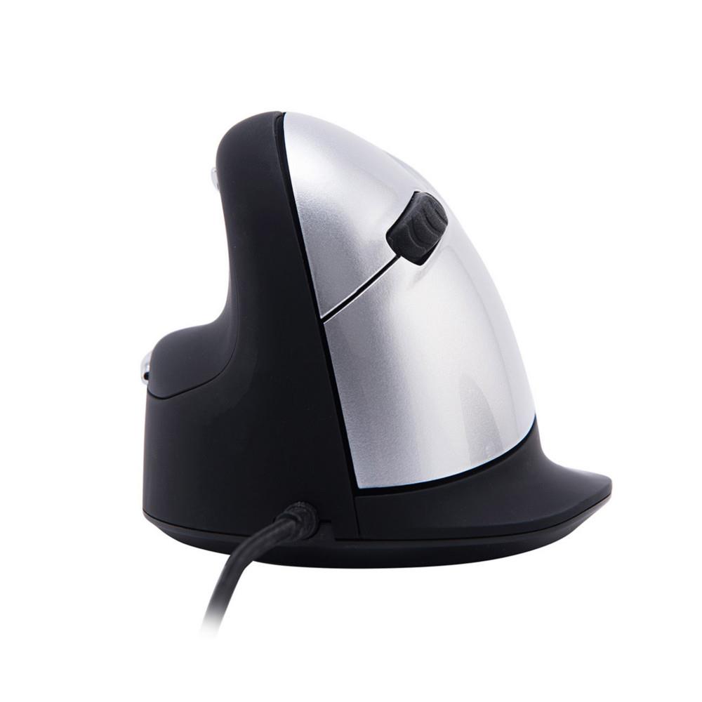 R-go tools souris ergonomique r-go he break avec logiciel de pause, gaucher, grand (longueur de la main > 185 mm), filaire, noir