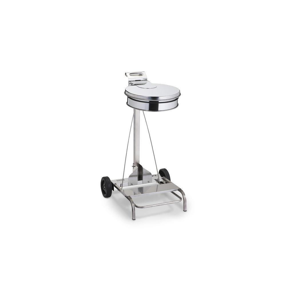 Support-sac mobile  pdale - 110 L - inox