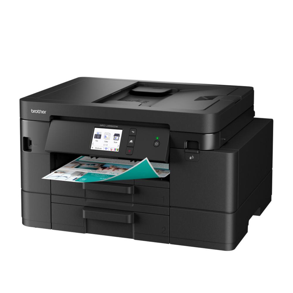 Brother mfc-j4550dw imprimante jet d'encre multifonction 4-en-1 sans fil. eligible au forfait ecopro.