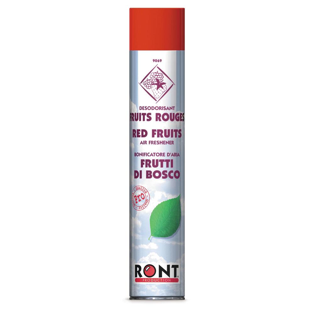 Dsodorisant Ront - parfum fruits rouges - Arosol 750ml