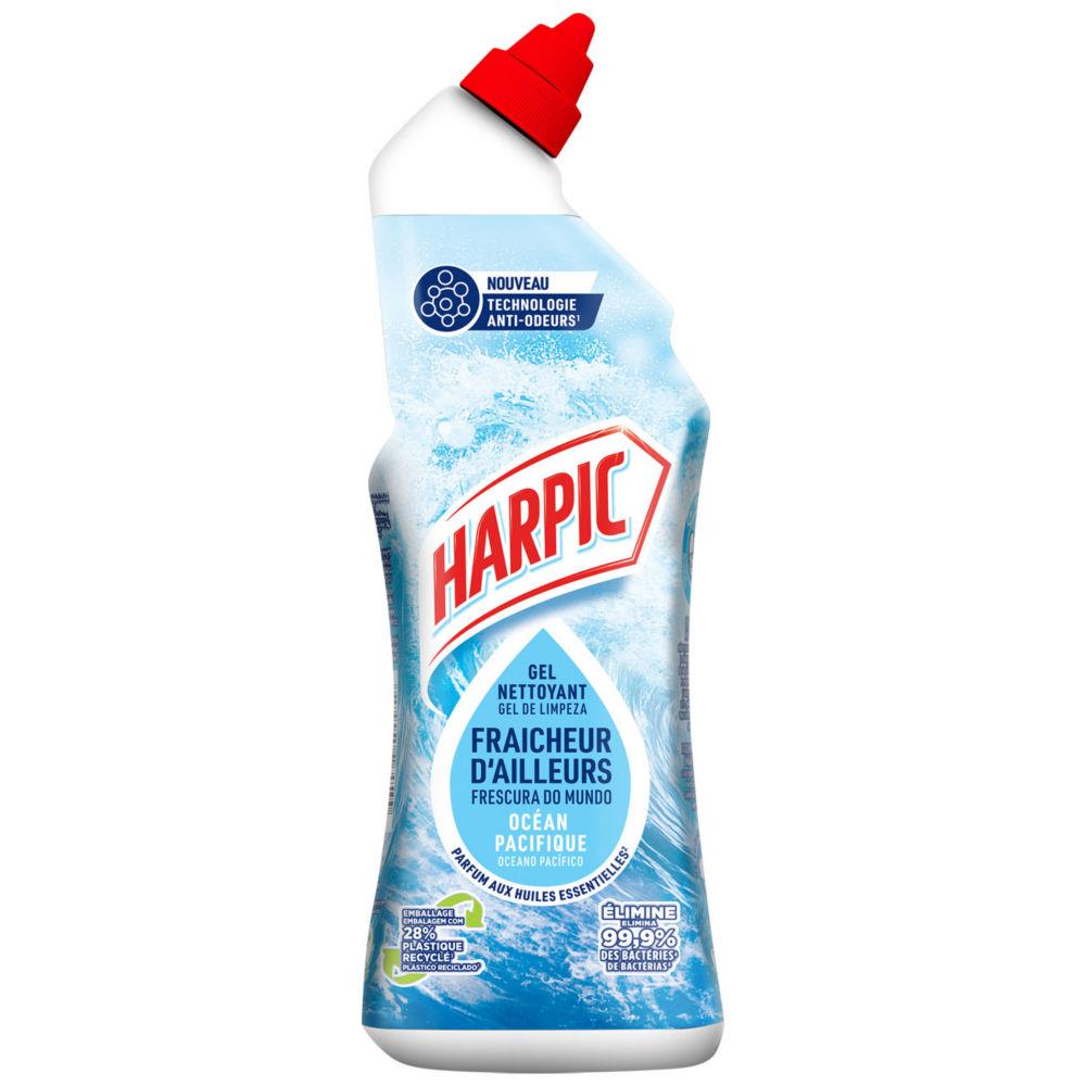 Gel WC auto-actif Harpic force Ocane - Flacon de 750 ml