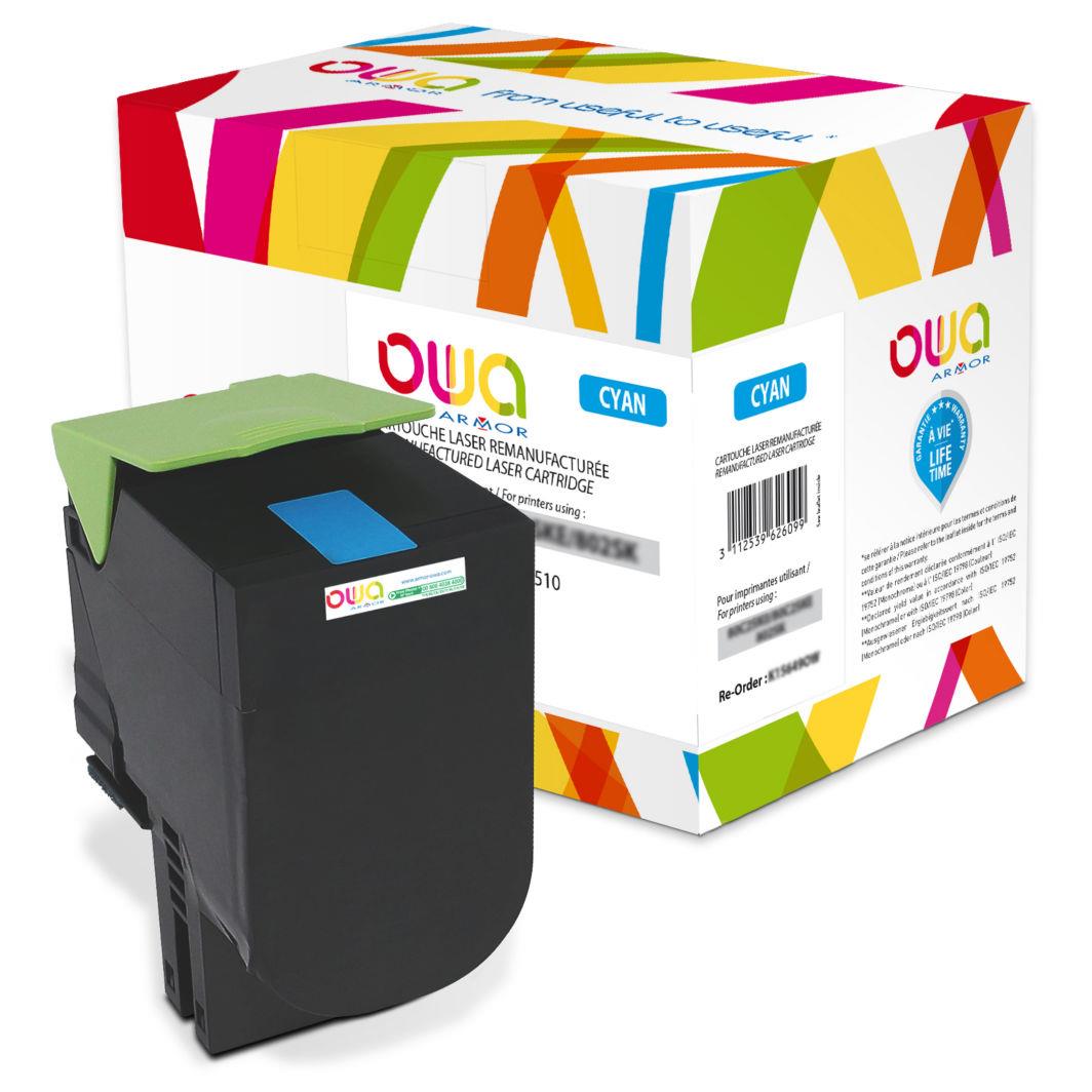 Cartouches de toner - Armor k15823ow cartouche de toner 1 pice(s) cyan