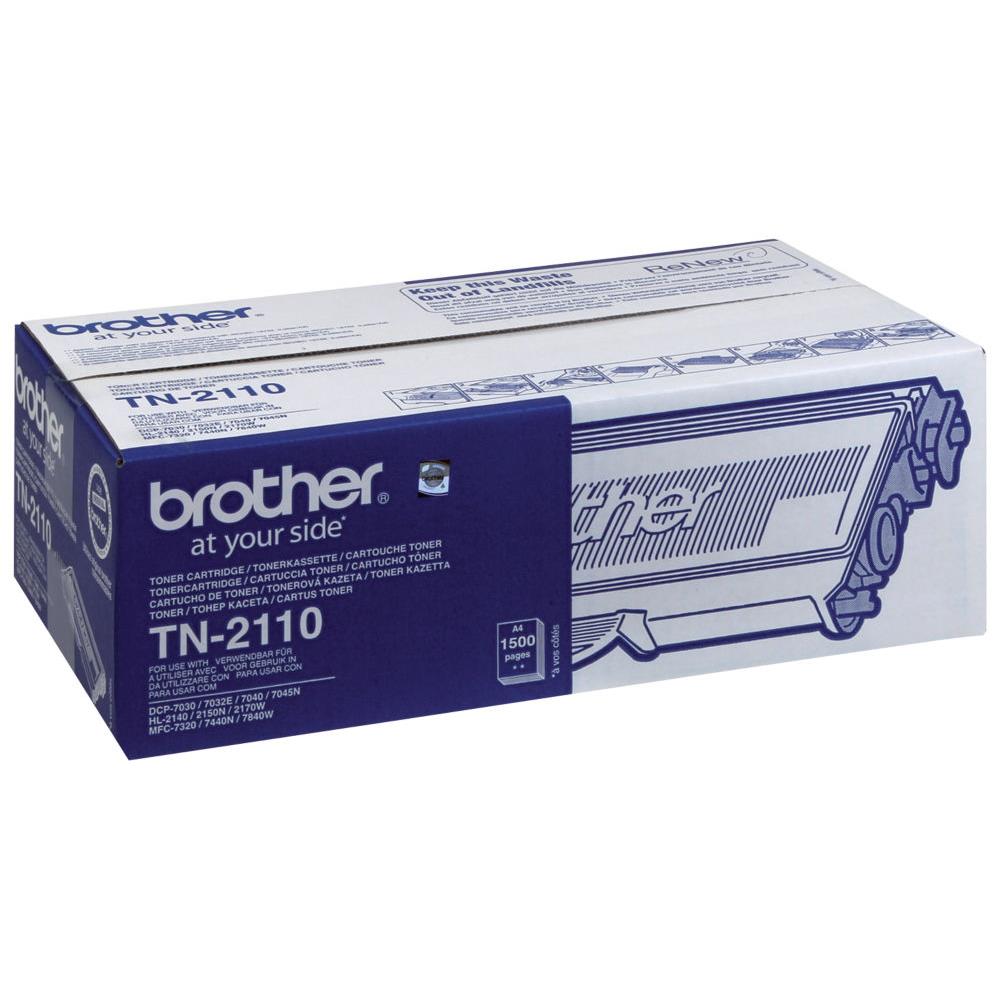 Cartouches de toner - Brother tn-2110 - cartouche de toner originale - noir