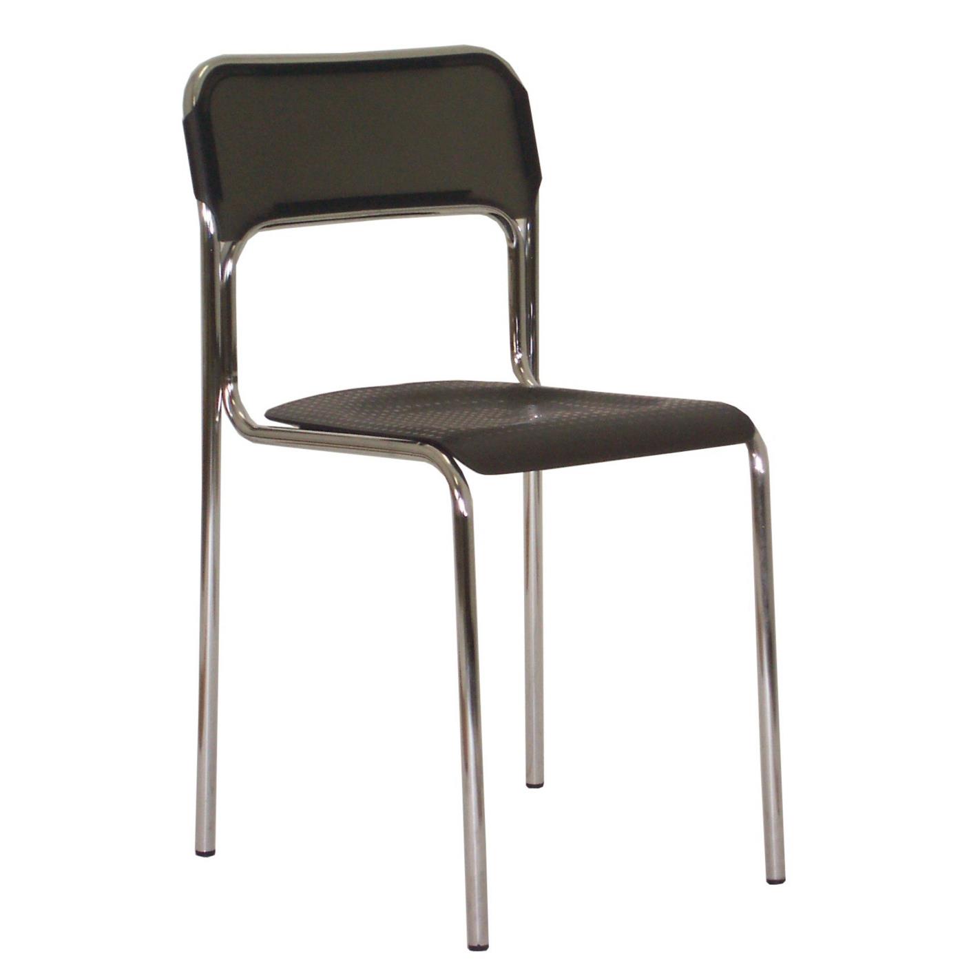 Chaise de runion & visiteur Xnia polypropylne - noir