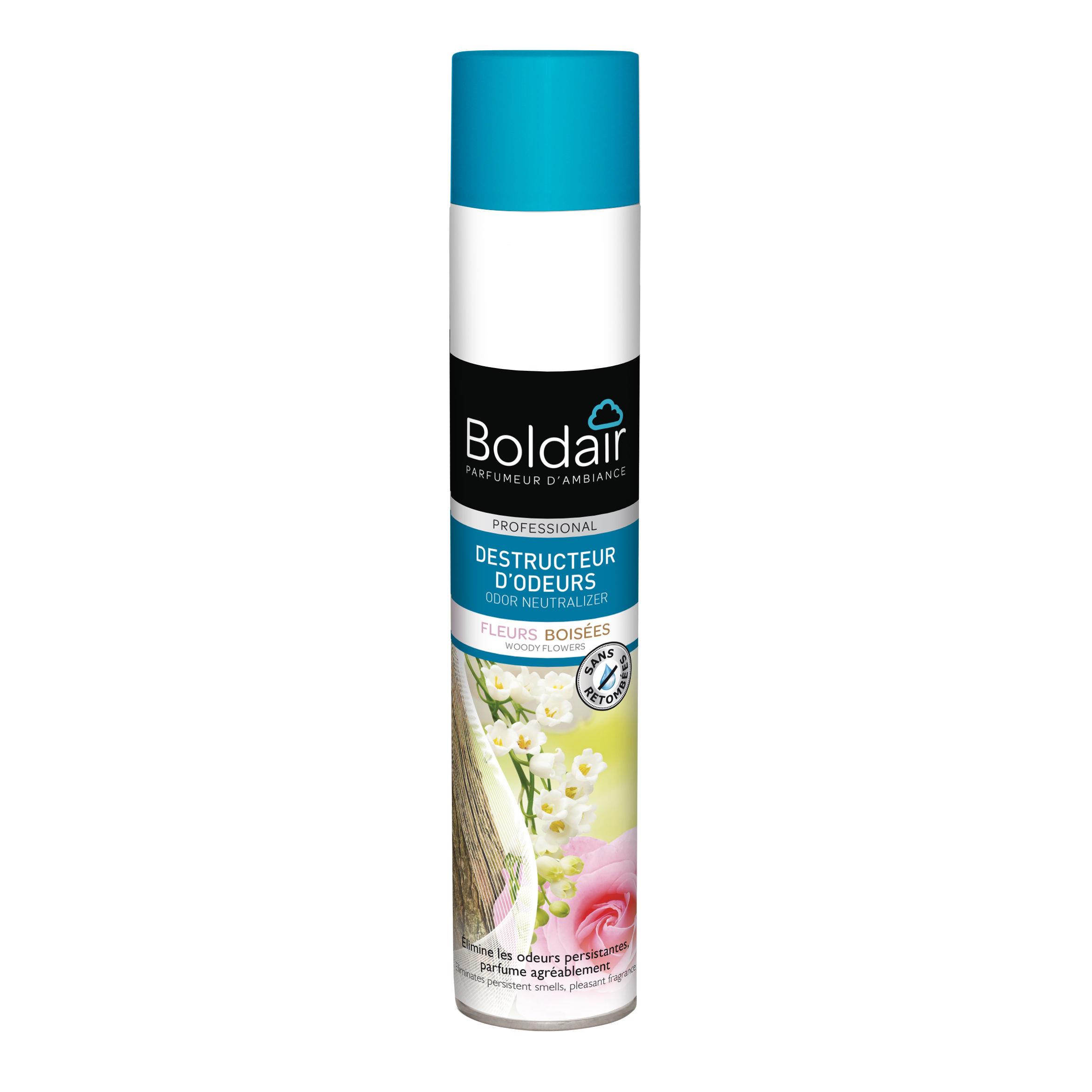 Destructeur d'odeur Boldair en arosol - parfum air Lger - 500ml