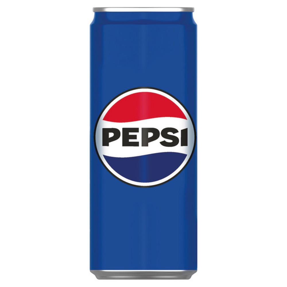 Pepsi Soda Cola canette slim 33 cl - Lot de 24