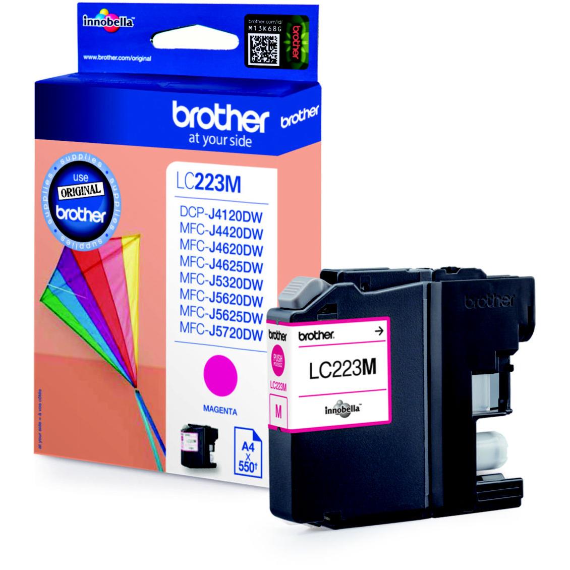 Cartouches pour imprimantes - Brother lc223m - cartouche d'encre originale - magenta
