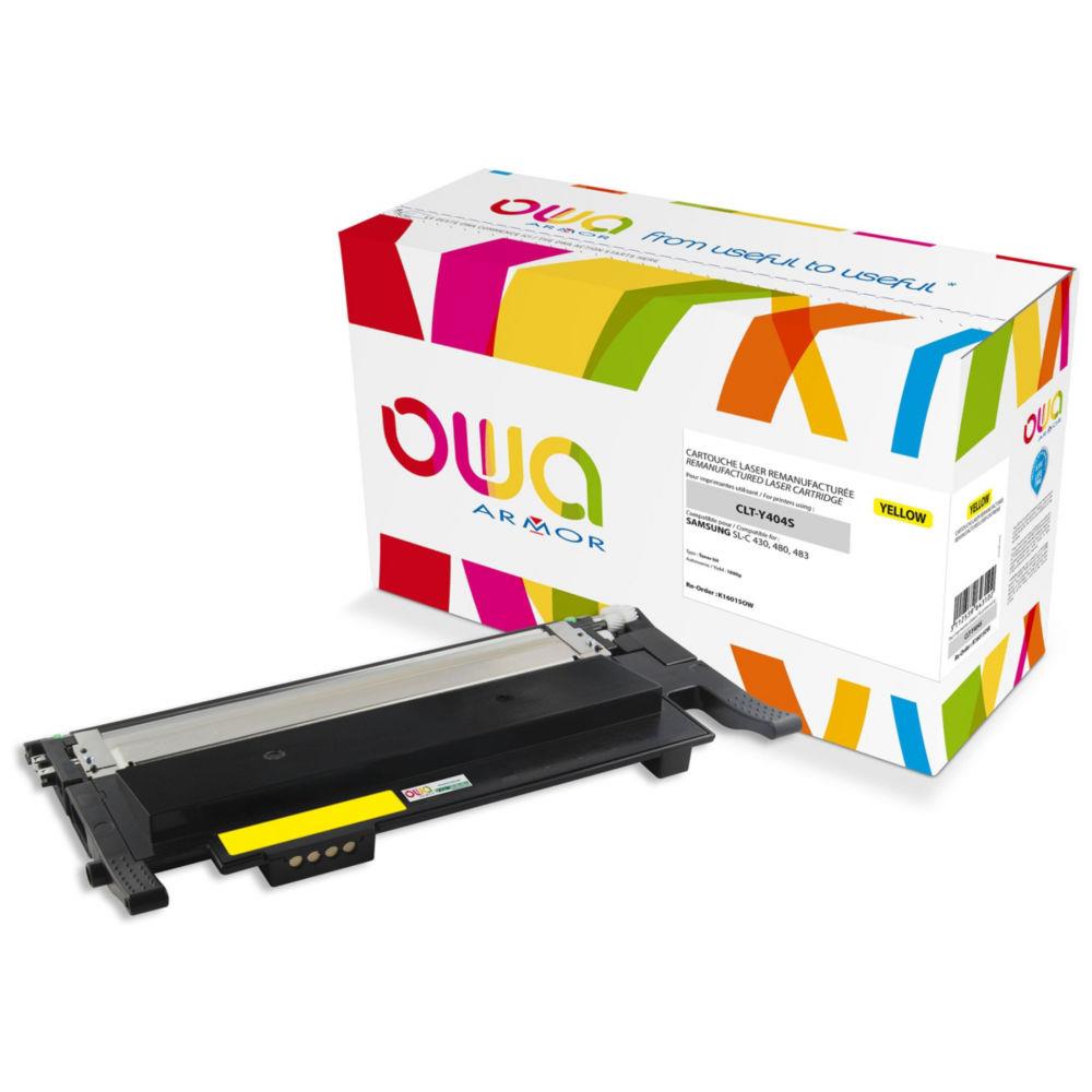 Cartouches de toner - Armor k16015ow cartouche de toner 1 pice(s) compatible jaune