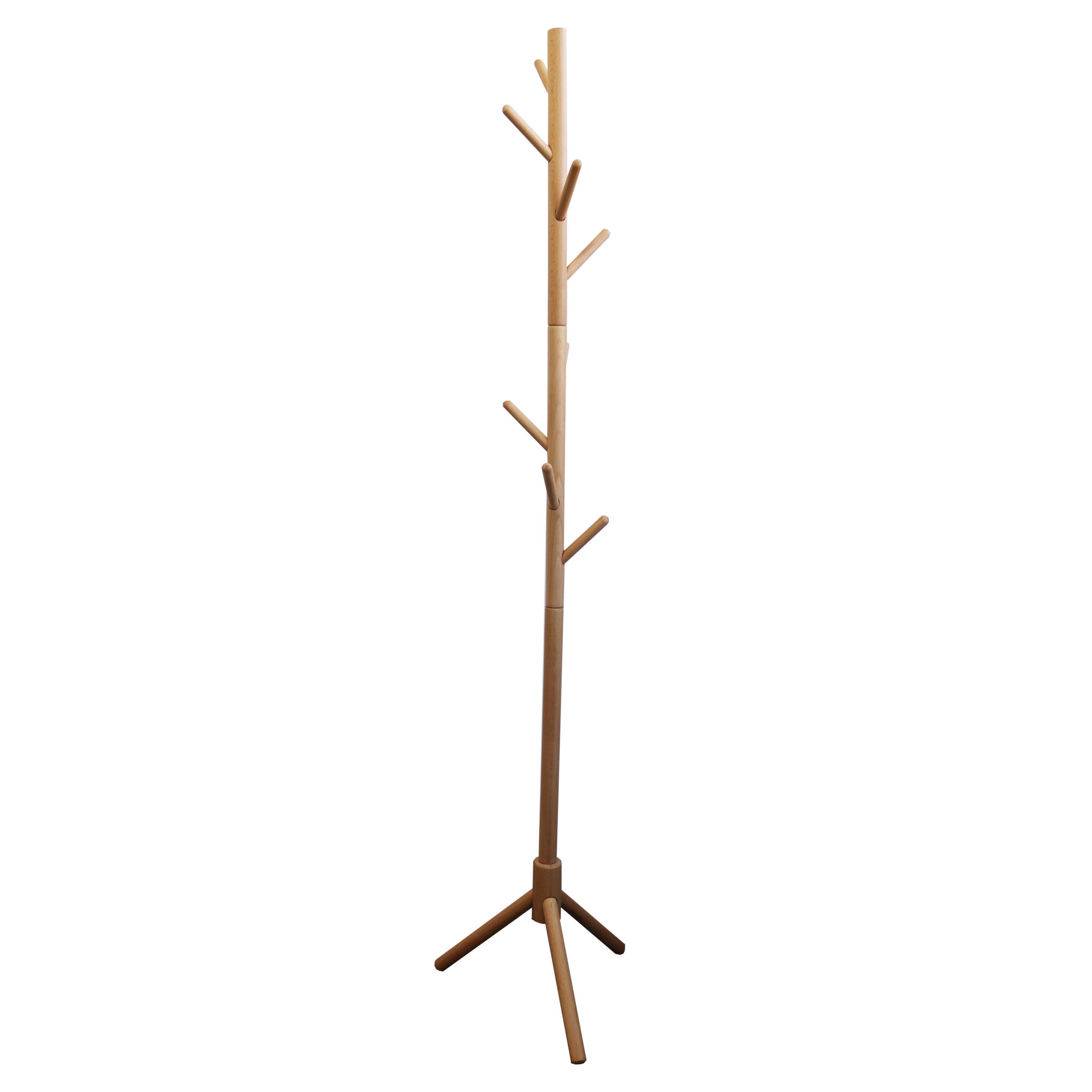 Portemanteau Mikado Unilux - 8 patres - bois htre