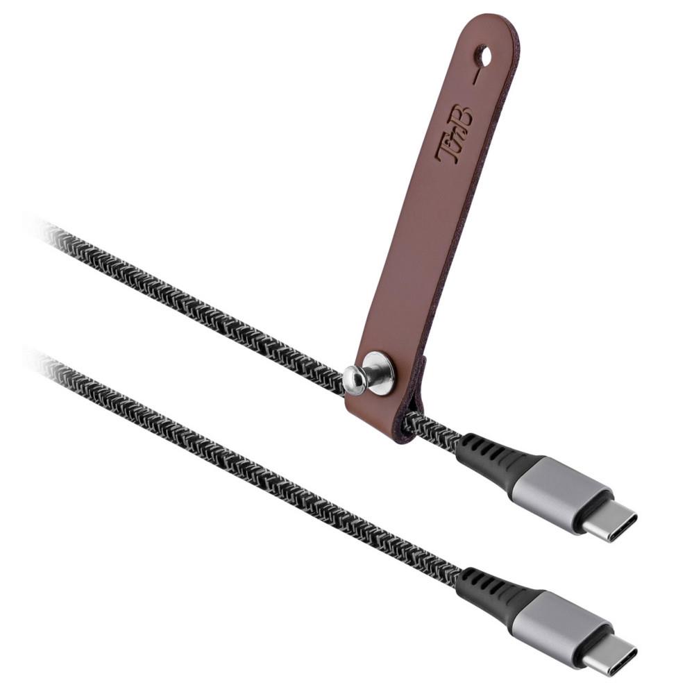 T'nb tcusbcltd c�ble usb 1,5 m usb c 60 w gris