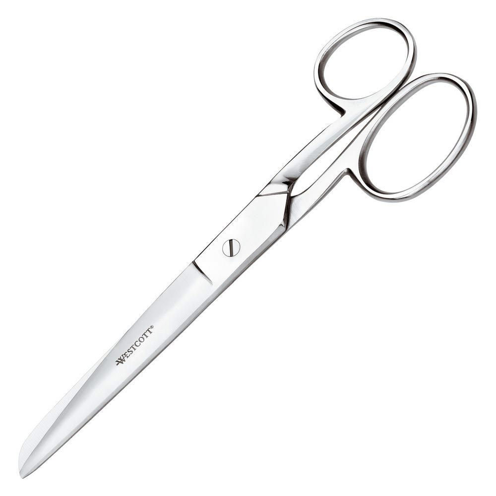 Ciseaux Tout mtal pour droitiers - bouts pointus - longueur 17 cm