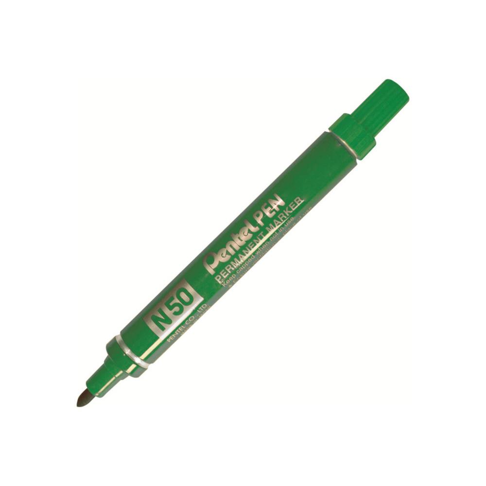 Marqueur permanent Pentel N 50 - pointe ogive vert