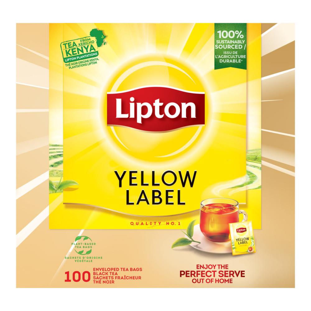 Th Lipton Yellow en boite de 100