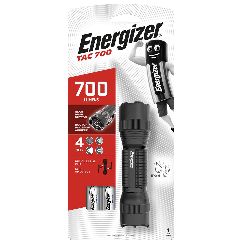 Lampe torche LED Energizer Tactical Light 700 - Noir