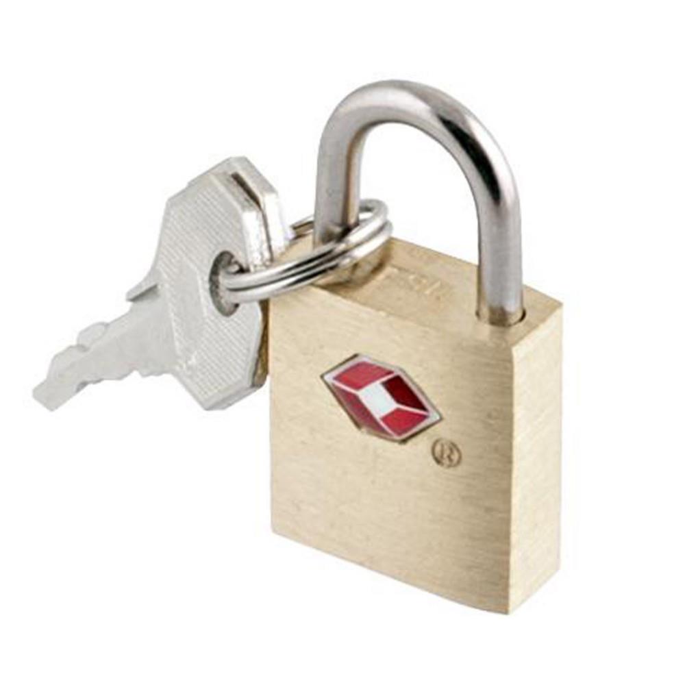 Cadenas en laiton Pavo � cl� - Largeur 20 mm