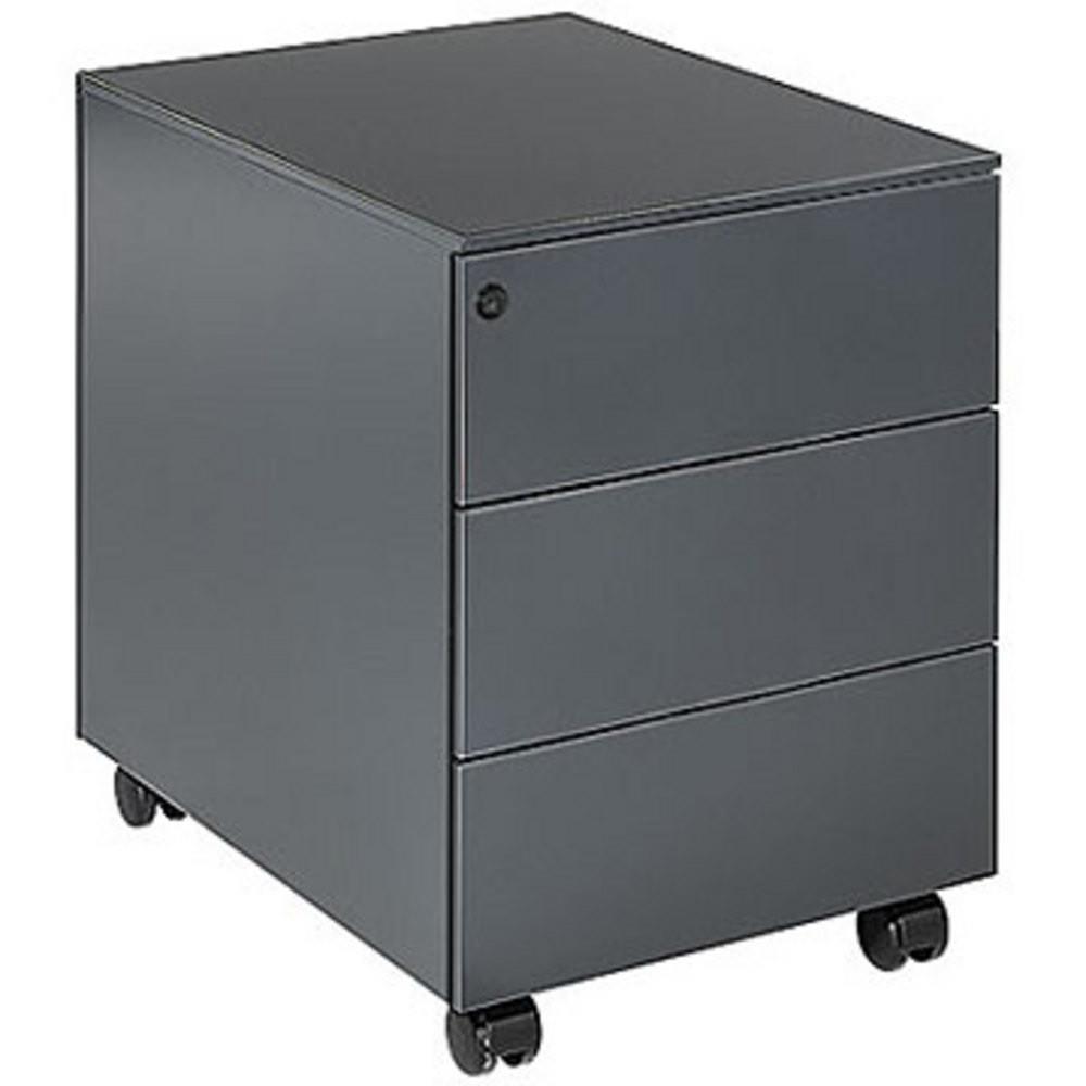 Caisson mobile Mobi - 3 tiroirs - anthracite