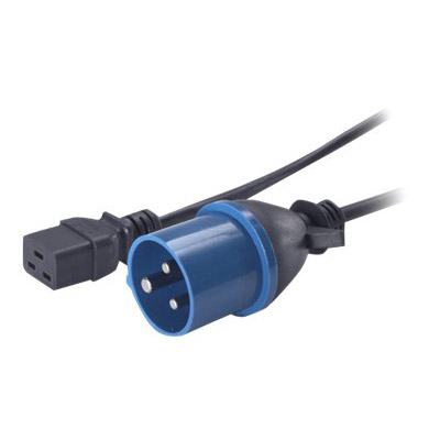 Apc , power cord, c19 to iec309 16a, 2.5m