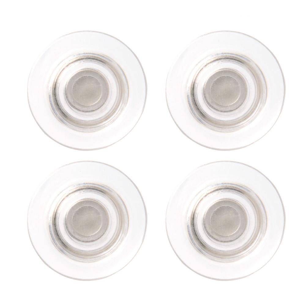 Aimants Nobo Rare Earth pour tableaux en verre - unis - bote 4 units
