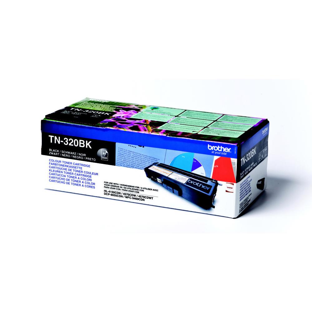 Cartouches de toner - Brother tn-320bk - cartouche de toner originale - noir