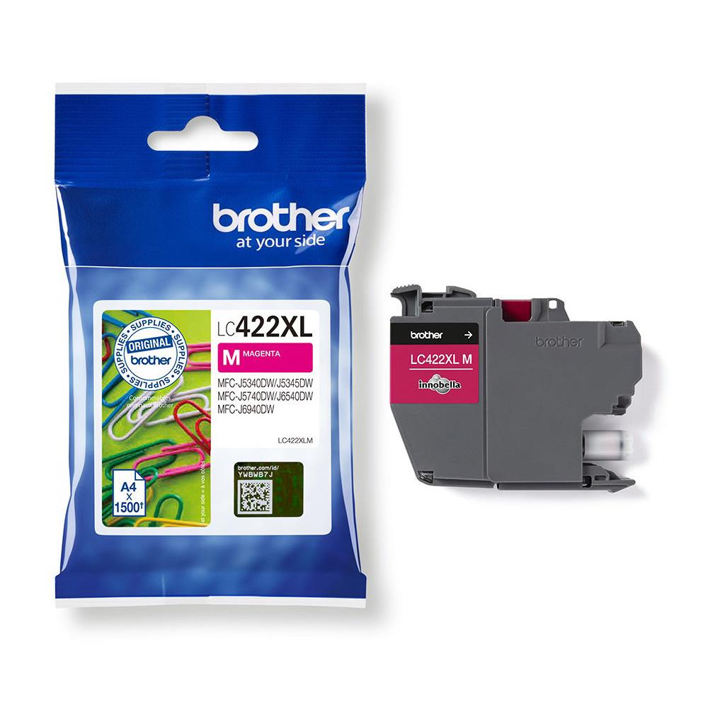 Cartouches pour imprimantes - Brother lc422xlm cartouche d'encre originale - magenta