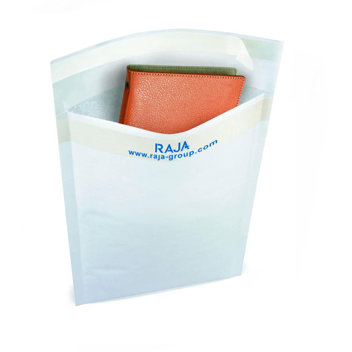 Pochette matelasse Raja en mousse Eco - 21 x 26 cm - Papier extra-blanc 80 g/m (carton 100 units)