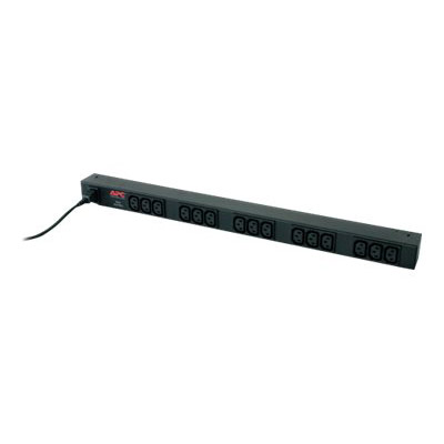 APC Basic Rack-Mount PDU - Unit� de distribution d'alimentation ( montage en rack ) - CA 208/230 V - 2.3 kW - 15 connecteur(s) de sortie