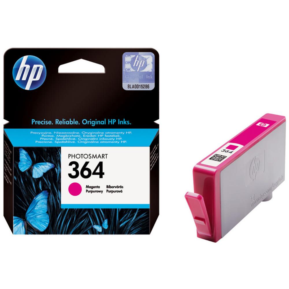 Cartouches pour imprimantes - Hp 364 cartouche d'encre magenta authentique