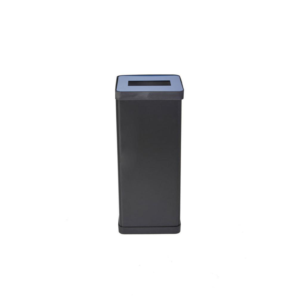 Poubelle de tri slectif Alba pour le recyclage du papier 50L - Bleu corps noir