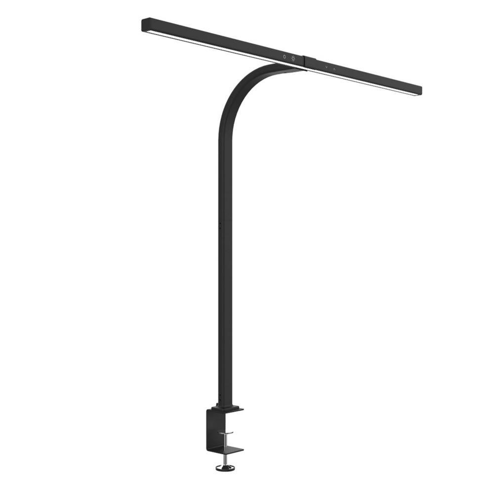 Lampe de bureau Unilux LED Strata  pince - 12,7W - 50 000h - Noir